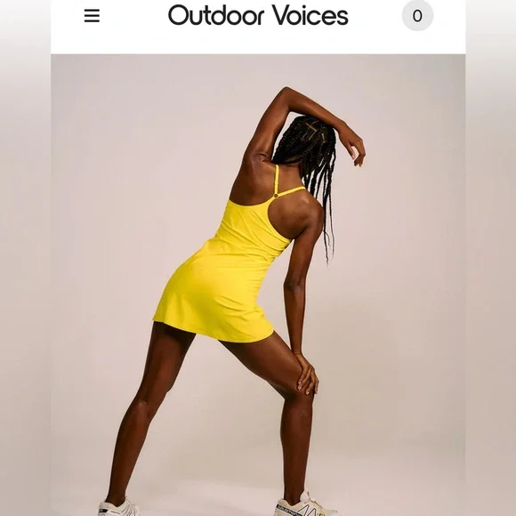 Outdoor Voices The Exercise Dress Mango S NWT - Picture 6 of 16